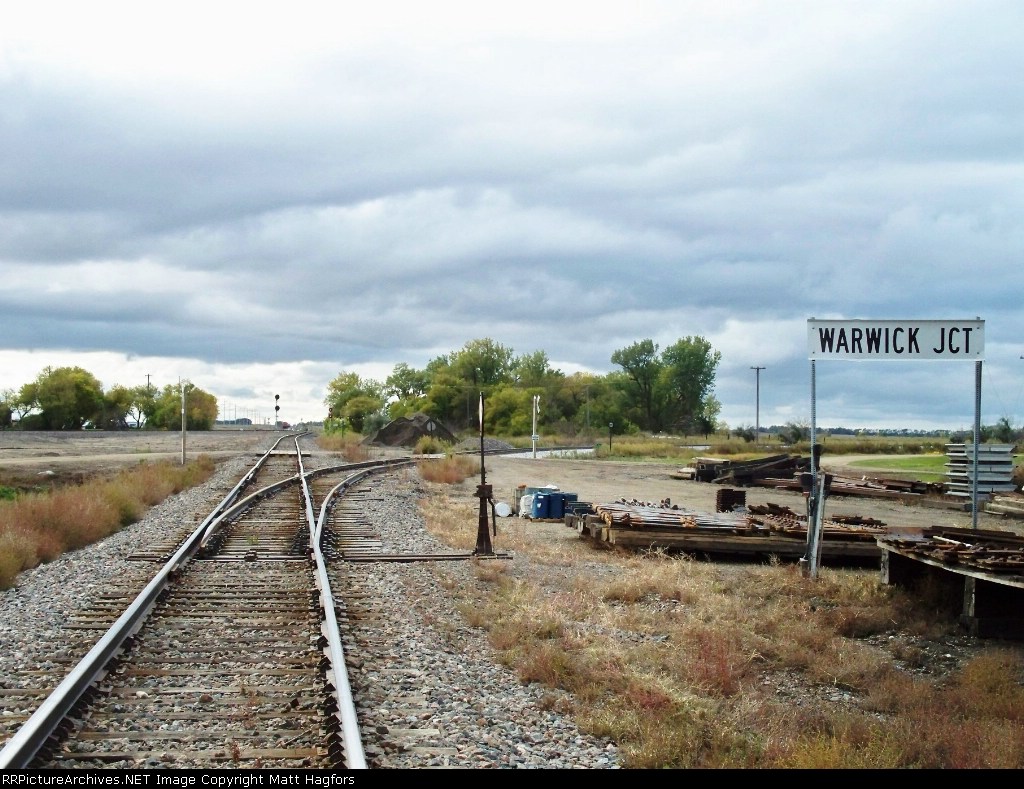 Westbound, BNSF Prosper Sub.